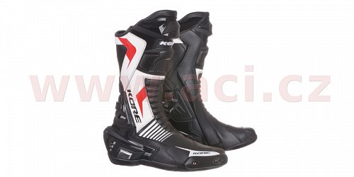 boty Sport, KORE (černé/bílé/červené)